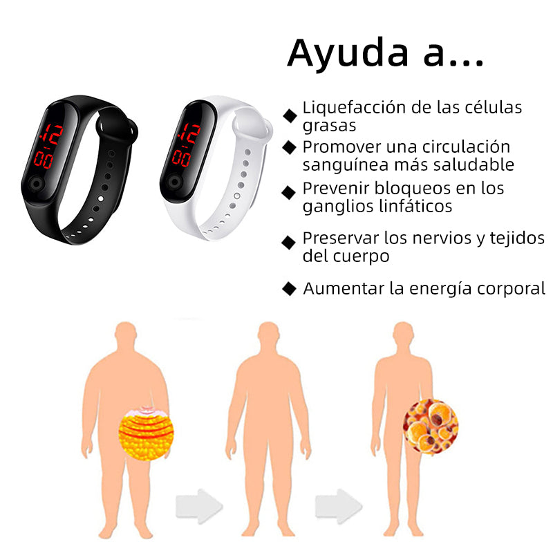 2024 🆕FutuslyL™ Pulsera Ultrasonica de Eliminación de Grasa y Desintoxicación - Balance de Energía ⏱️ (Último día con 80% de descuento + Recomendado por médicos) ⌚⌚