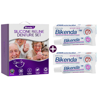 🎉💎Sitio web oficial | Bikenda™ Juego de reparación de dentaduras de silicona 👨🏻‍⚕️ Recomendado por el Consejo General de Odontólogos y Estomatólogos de España (COE)