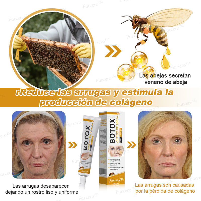 💎🍀Fabricado y enviado desde España ✅Furzero™ Botox & Veneno de Abeja – Crema Lifting Antiarrugas-Promoción de último día 70% de descuento