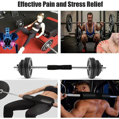 Almohadilla premium para barra de entrenamiento de fuerza.