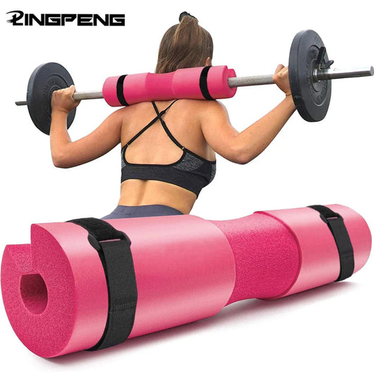 Almohadilla premium para barra de entrenamiento de fuerza.